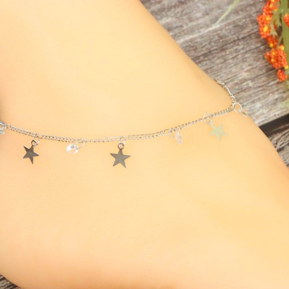 "Elegant Handmade Anklet – Delicate Jewelry for Women, MAR092129